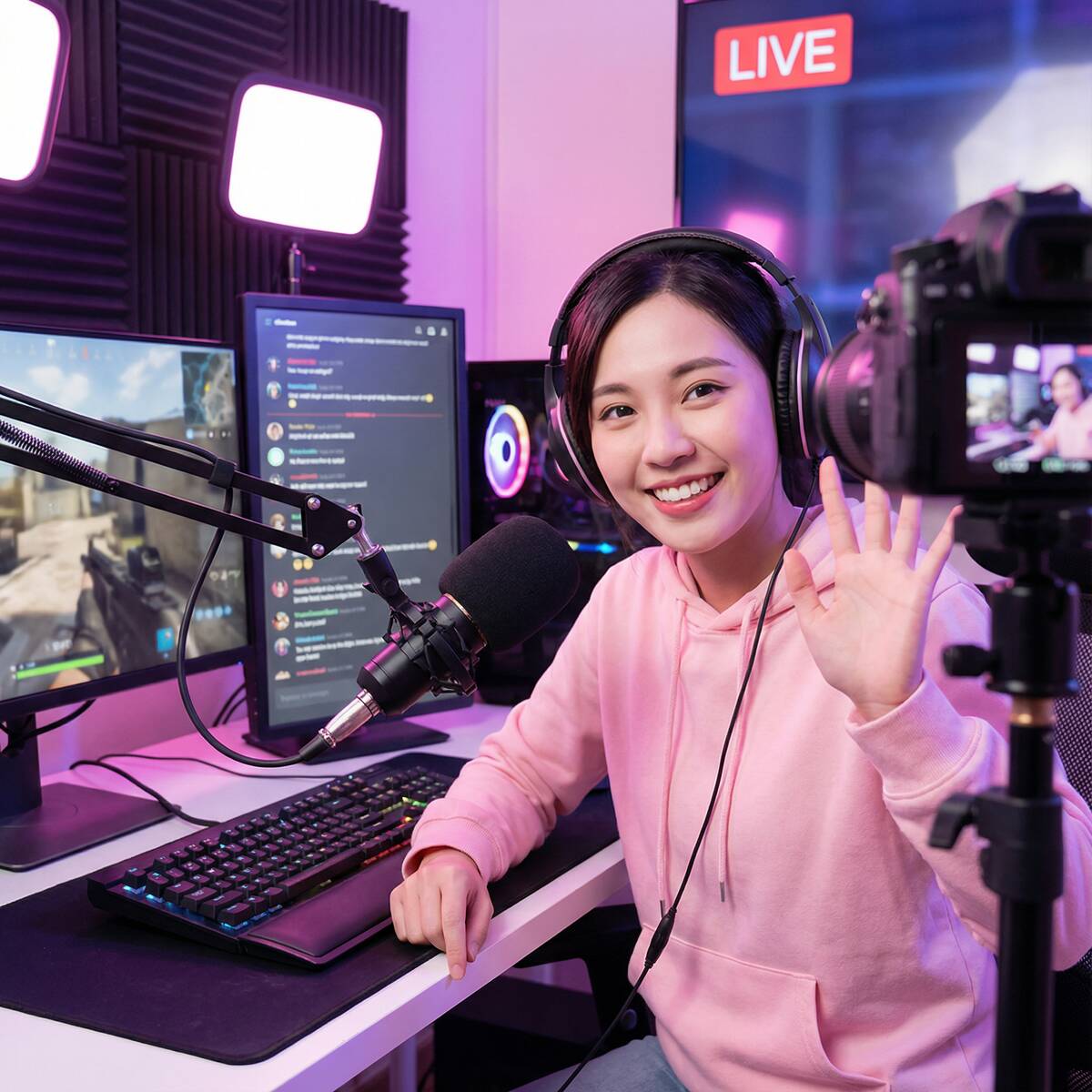 女神视频游戏直播